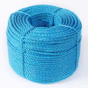 Blue Twisted Polypropylene Rope