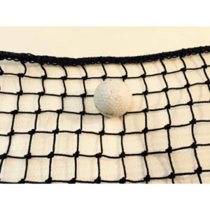 Golf Netting 25mm x 1.8mm Black Polyethylene